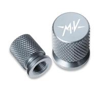 Cappucci delle valvole per motociclette Per MV Agusta F3 675 800 Brutale 800 1000 Turismo Veloce RC Accessori Moto Coprivalvole Pneumatici(Titanium)