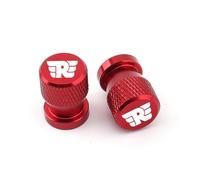 Cappucci delle valvole per motociclette Per Royal Enfield Bullet Meteor Classic 350 500 Interceptor 650 Continental GT 535 Himalayan 450 411 Accessori Per Tappi Valvola Pneumatici(Red)