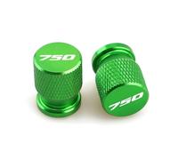 Cappucci delle valvole per motociclette Per ZA350 ZA750 NSS 350 2018-2021 2022 Accessori Per Moto Coprivalvole Per Pneumatici CNC(750 Green)