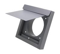 Cappucci di sfiato per pareti esterne in acciaio al carbonio, 10,2 cm, per pareti esterne