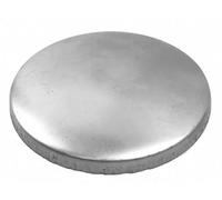 Cappucci for pali di recinzione in ferro zincato rotondi, 10 pezzi for recinzioni da giardino, terminali for pilastri in metallo for esterni(120mm)