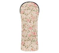 Cappucci impermeabili per mazza da golf con targhe per conducente, legno fairway, ibridi, pellicola oro rosa, motivo leopardato, le loro forme si adattano perfettamente l'una all'altra