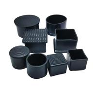 Cappucci in gomma morbida in PVC quadrato nero Guarnizione di protezione rettangolare Tappi di copertura terminali con guarnizione antipolvere for mobili con bulloni for tubi ( Colore : 15x15 , Dimens