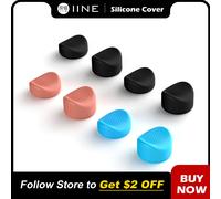 Cappucci joystick in silicone IINE per Switch2 / Design Thumb-Fit · Doppie opzioni di altezza/2 opzioni di altezza / Curva Thumb-Fit/Protegge Jo