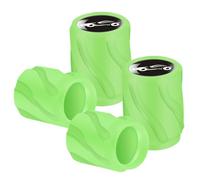 Cappucci luminosi per valvola pneumatici - 4 per ruote automobilistiche, cappucci luminosi a LED, potenziatori decorativi per pneumatici per auto/SUV/camion/moto, protezione baglio
