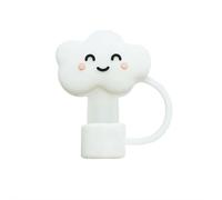 Cappucci per cannuccia a forma di nuvola, per Stanley Cup 30 1134 g, 10 mm, tappi per cannucce, antipolvere, riutilizzabili, in silicone, protezioni per coperchi per bottiglie d'acqua Stanleys,