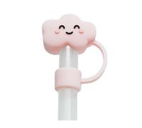 Cappucci per cannuccia a forma di nuvola, per Stanley Cup 30 1134 g, 10 mm, tappi per cannucce, antipolvere, riutilizzabili, in silicone, protezioni per coperchi per bottiglie d'acqua Stanleys,