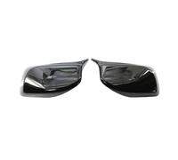 Cappucci per coperture degli specchietti For BMW 5 Series E60 E61 E63 E64 520i 525i 528i 528xi 530i 2004-2008 Rearview Mirror Cover Cap Carbon Fiber/Black(Black One Pair)