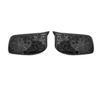 Cappucci per coperture degli specchietti For BMW 5 Series E60 E61 E63 E64 520i 525i 528i 528xi 530i 2004-2008 Rearview Mirror Cover Cap Carbon Fiber/Black(Forged Carbon Look)