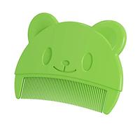 Cappucci per culla per neonati, pettine per la pulizia della testa a forma di orso, da viaggio, per lo styling dei capelli per il bagno del bambino e del bambino, set essenziale per la cura