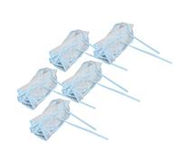 Cappucci per Evidenziare i Capelli, 5 Pezzi con Cappuccio per Tintura per Capelli con Gancio in Plastica, Cappucci Glassati per Evidenziare i Capelli per la Casa e il Salone