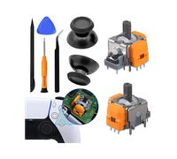 Cappucci per joystick INF Kit di sostituzione del joystick con sensore Hall per controller PS5
