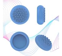 Cappucci per levette analogiche in silicone per controller Meta Quest 3 (azzurro)