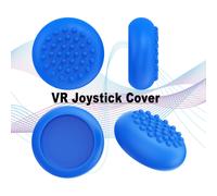Cappucci per levette analogiche in silicone per controller Meta Quest 3 (blu)