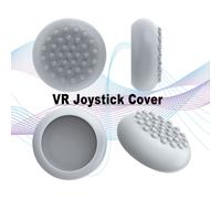 Cappucci per levette analogiche in silicone per controller Meta Quest 3 (grigio)
