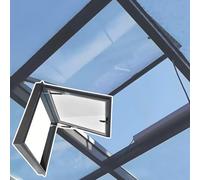 Cappucci per lucernario per lucernario, per illuminazione del tetto, per ventilazione e visualizzazione manuale, 60 x 50 cm, per migliorare la luce naturale e l'efficienza energetica