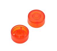 Cappucci Per Pedali Effetto Materiale Plastico Cappucci Per Protezioni Pedale Toppers Per Interruttore A Pedale Effetto Chitarra(Orange)