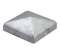 Cappucci per postazione tappo per coperchio tappo piramide zincato 71 x 71 mm (12)