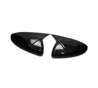 Cappucci per Specchietti Per Kia Per K3 Per Forte Copertura Specchio | Per 2019-2025 Copertura specchietto retrovisore auto Tappo alare Rivestimento esterno alloggiamento(Gloss Black)