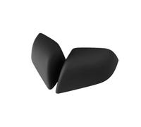 Cappucci per Specchietti Per Tesla Per Modello 3 Per Highland | Per 2017-2026 Copri Specchietto Laterale Fibra Carbonio Tappo Asivo Con Retrovisore Cor Shell(Matte Black)