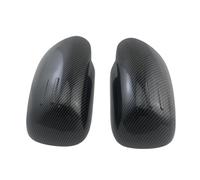 Cappucci per Specchietti Per Toyota Per Auris 2006-2011 | Accessori Per Auto 2 Pezzi/set Copri Specchietto Retrovisore Esterno Fibra Carbonio Cromato(Carbon Fiber)
