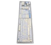 Cappucci per tastiera PBT 148 tasti, cappucci per tastiera meccanica con stampa a sublimazione a colori, design ergonomico, colori da cartone con finitura opaca per PC da gi (Gattina)