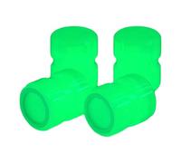 Cappucci Per Valvola Pneumatici Auto,4 Pezzi Accessorio Con Resistenza Alle Intemperie E Protezione UV - Cappucci Valvola Luminosi - Per Auto Guida Notturna Esterno Garage Sport