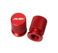 Cappucci per valvole pneumatici Per Hon@&da XADV X ADV X-ADV 750 350 150 2021-2024 2025 Accessori Moto Tappi Coprivalvola Pneumatici In Alluminio CNC(Red)