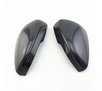 Cappucci Specchietti Compatibile Con Ford Per Focus Per MK4 2019-2023 LHD Copertura Specchietto Retrovisore Laterale Sportello Esterno Custodia Vista Posteriore Finitura Fibra Carbonio