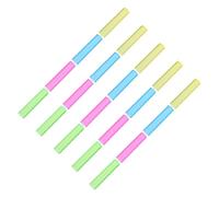Cappucci Trasparenti per Matite Colorate in Plastica, 100 Pezzi | Matite Rotonde e Corte, Uso su Banco e Astuccio, Leggeri, Superficie Liscia, Adatti a Artisti Colore Casuale