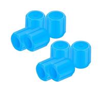 Cappucci valvole luminescenti per pneumatici - 8 pezzi Coprivalvole universali luminescenti al buio - decorativi per auto per auto SUV camion Motociclette Biciclette elettriche Visibilità no