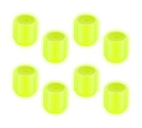 Cappucci valvole luminescenti per pneumatici - 8 pezzi Coprivalvole universali luminescenti al buio - decorativi per auto per auto SUV camion Motociclette Biciclette elettriche Visibilità no