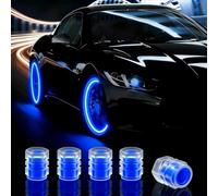Cappucci Valvole Luminosi Auto per Smart C451 A451 Coupé/Cabrio | 20 Pezzi Valvola Pneumatici Auto, Tappi Ruote Auto Luminosi, Accessorio