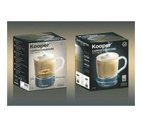 Cappuccinatore elettrico 3 w in acciaio e plastica