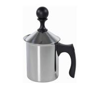 CAPPUCCINIERA CON DOPPIO FILTRO 3 TAZZE DA 40 CL IN ACCIAIO UTENSILE COLAZIONE