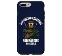 Cappuccino Assassino Bombardiro Crocodilo Italiano Brainrot Custodia per iPhone 7 Plus/8 Plus