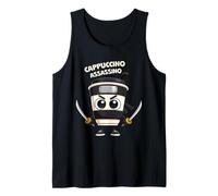 Cappuccino Assassino Italiano Brainrot Meme Bambini Uomini Donne Canotta