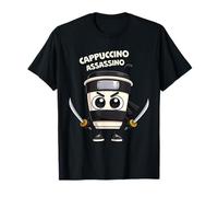 Cappuccino Assassino Italiano Brainrot Meme Bambini Uomini Donne Maglietta