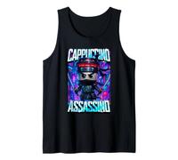 Cappuccino Assassino Italiano Brainrot Meme Ninja Giapponese Canotta