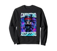 Cappuccino Assassino Italiano Brainrot Meme Ninja Giapponese Felpa