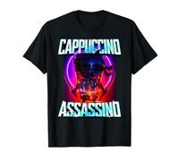 Cappuccino Assassino Italiano Brainrot Meme Ninja Giapponese Maglietta