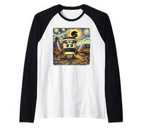 Cappuccino Assassino Notte Stellata Total Solar Eclipse 2026 Maglia con Maniche Raglan