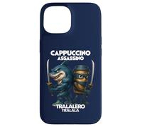 Cappuccino Assassino Tralalero Tralala Italiano Brainrot Meme Custodia per iPhone 15