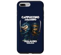 Cappuccino Assassino Tralalero Tralala Italiano Brainrot Meme Custodia per iPhone 7 Plus/8 Plus