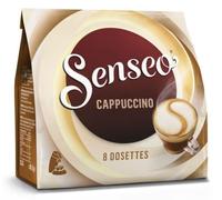Cappuccino - Compatibile con Macchina, 8 Ciaccelle, Delizioso Cappuccino Caffè per un Momento di Puro Piacere - Compatibile con Senseo - 92g