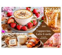 Cappuccino, Latte und mehr - Der große Kaffeekalender (Tischkalender 2026 DIN A5 quer), CALVENDO Monatskalender: Ein Kalender voller köstlicher Kaffeevariationen. Genussmomente für jeden Monat.