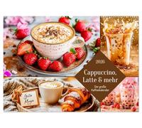 Cappuccino, Latte und mehr - Der große Kaffeekalender (Wandkalender 2026 DIN A2 quer), CALVENDO Monatskalender: Ein Kalender voller köstlicher Kaffeevariationen. Genussmomente für jeden Monat.