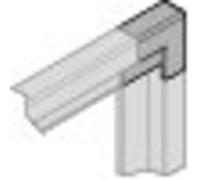 Cappuccio angolare a 2 urti HÜPPE, per rivestimento parete EasyStyle, ES02061...