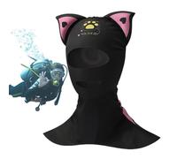 Cappuccio animale, muta con orecchie da animale, orecchie per immersioni in stile cartone animato per avventure kawaii, design carino con orecchie, ideale per esplorazioni subacquee