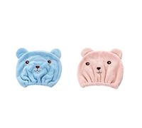 Cappuccio asciugacapelli, cuffia da doccia, Asciugamano a turbante for capelli, cuffia for asciugatura capelli, cuffia for doccia, accessori for il bagno multicolore(2in1,6PCS)